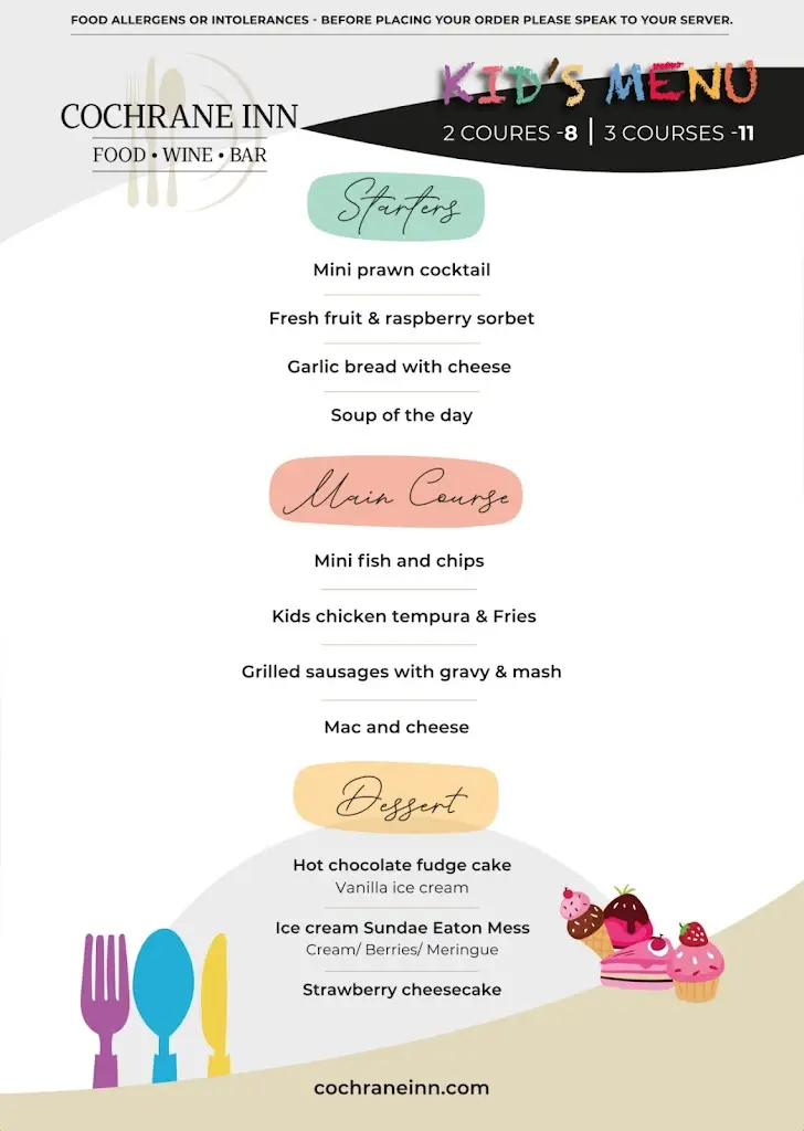 Menu_Cochrane Inn_Crosshouse_image_2