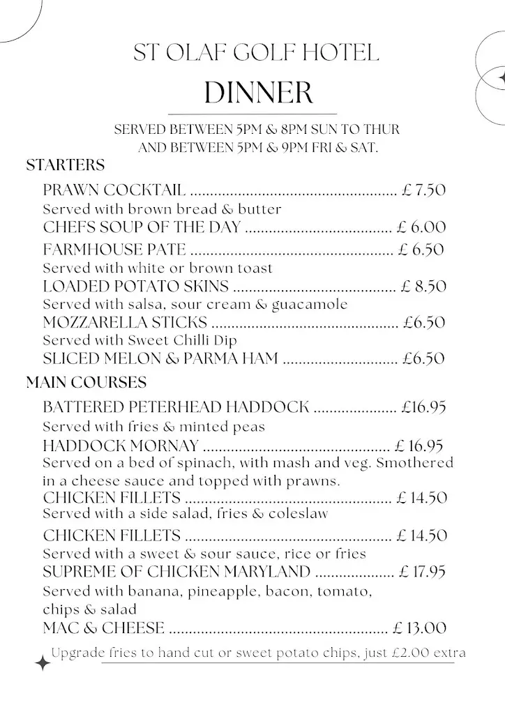 Menu_St. Olaf Golf Hotel_Cruden Bay_image_3