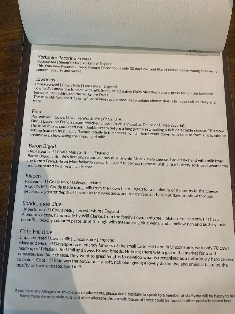 Menu_Eight at Gazegill_Billington_image_3