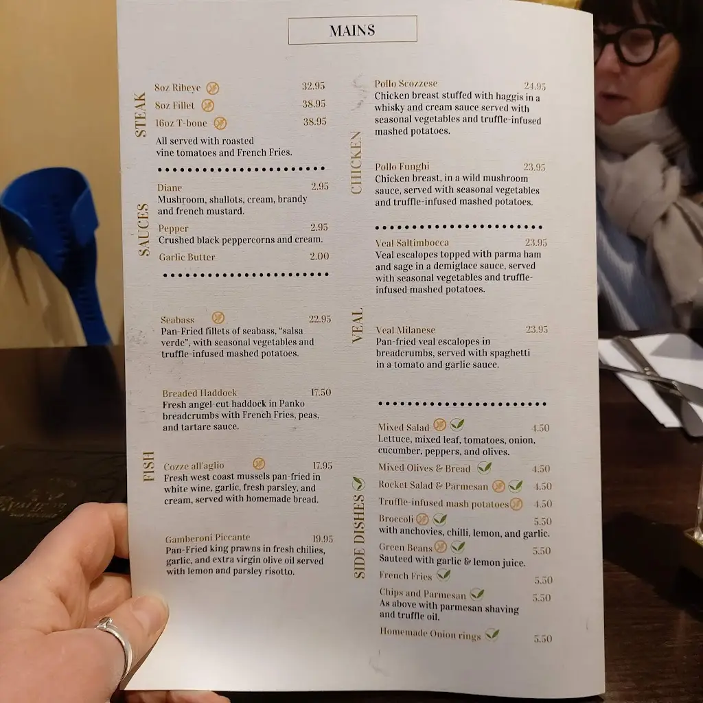 Menu_The Cavaliere Italian Restaurant_Dalkeith_image_2