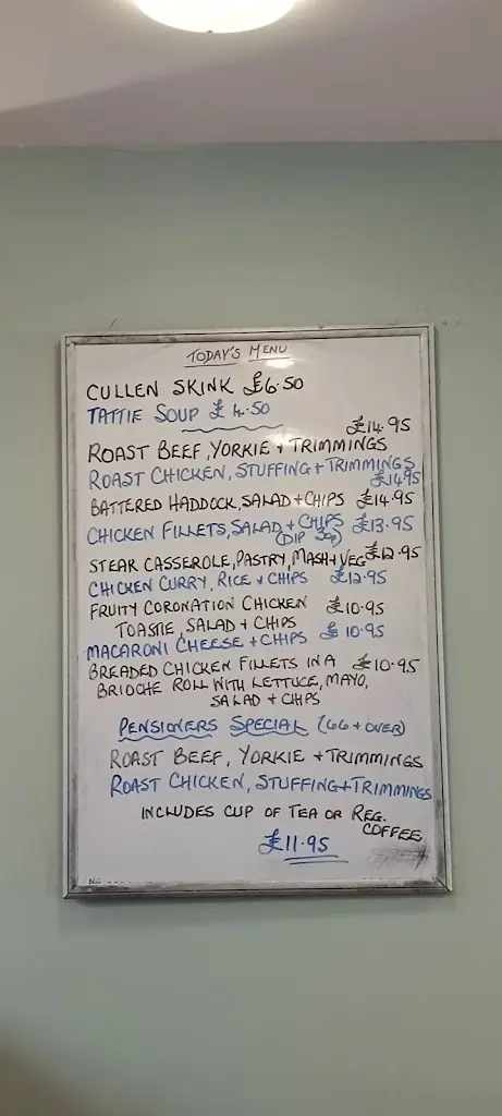 Menu_Le Cafe Coull_Buckie_image_1