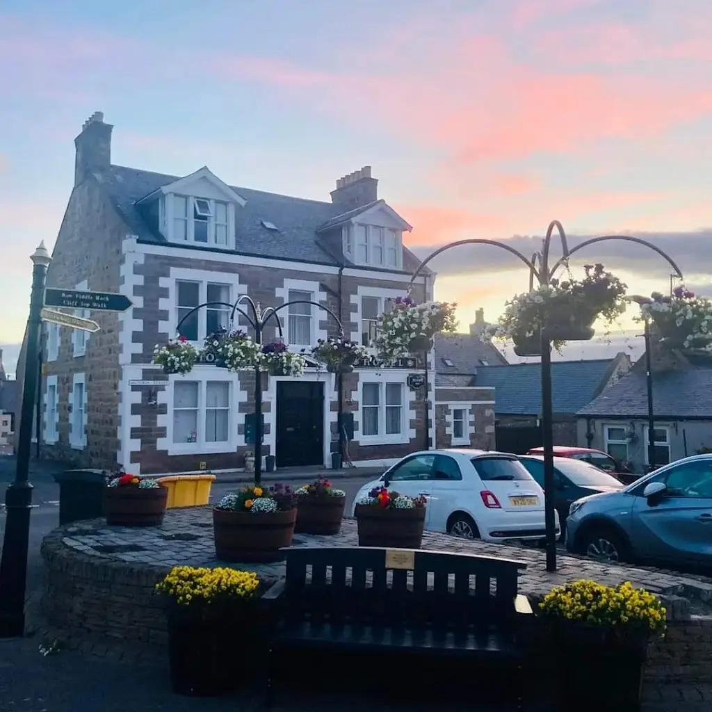 Victoria Hotel restaurant in Buckie