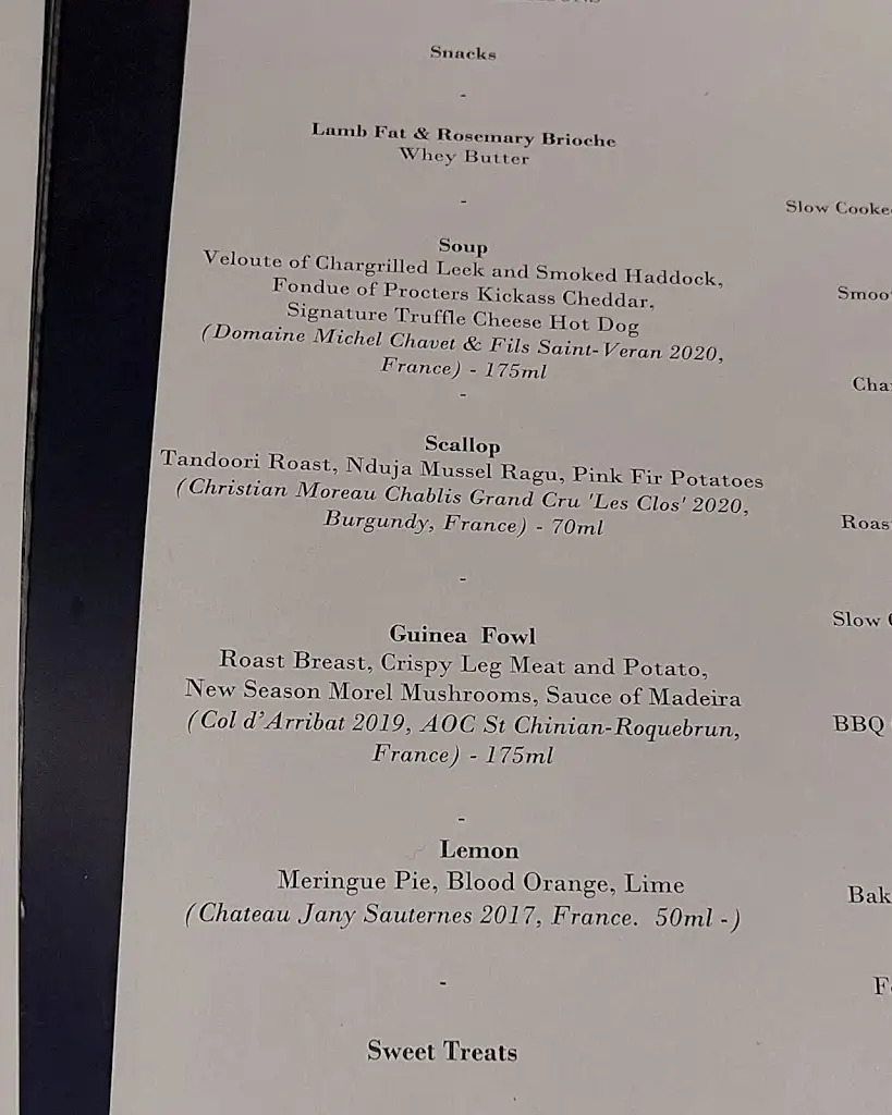 Menu_Freemasons At Wiswell_Billington_image_1