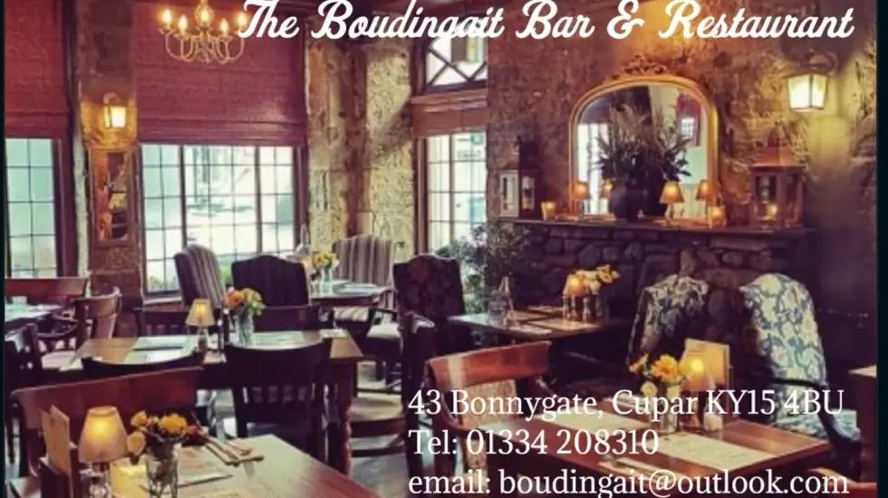 The Boudingait restaurant in Cupar