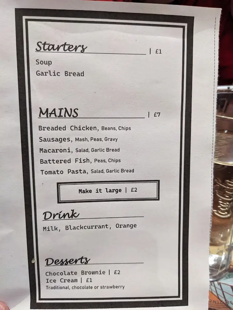 Menu_The Tower_Crieff_image_2