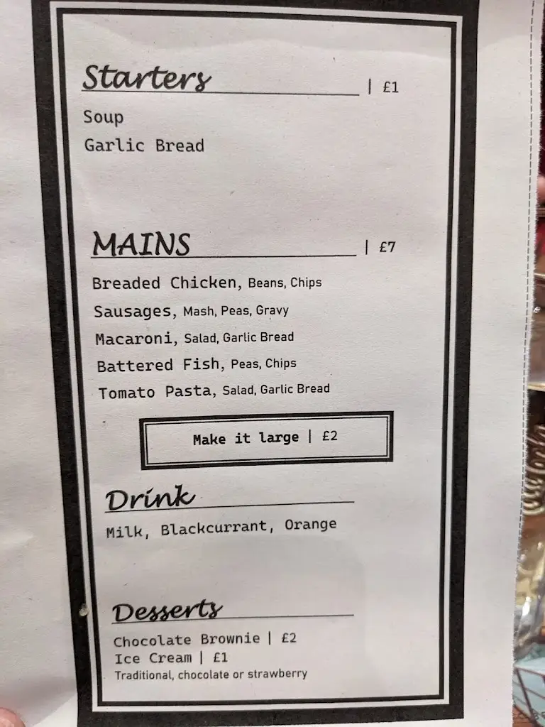 Menu_The Tower_Crieff_image_3