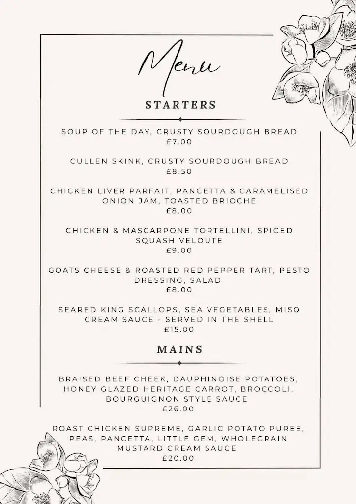 Menu_G's Bistro_Crieff_image_2