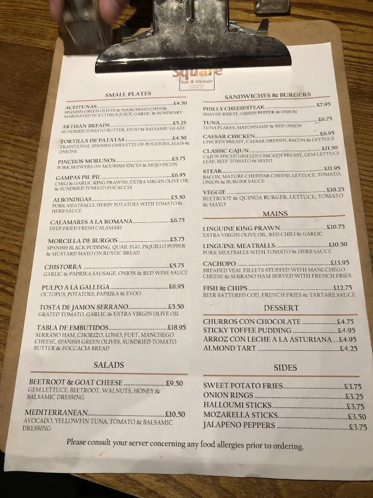 Menu_The Square Bar & Kitchen_Crieff_image_3