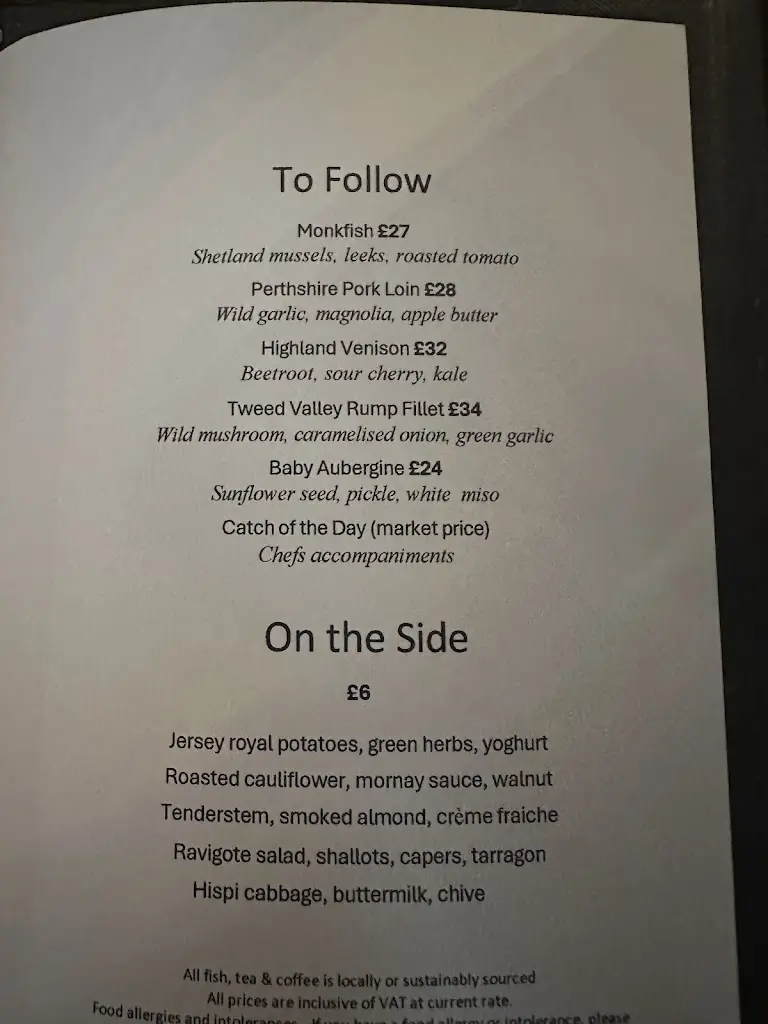 Menu_Coorie Inn Restaurant & Rooms, Crieff_Crieff_imagen_3