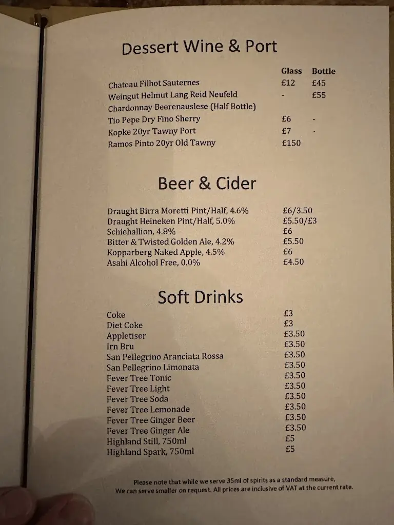 Menu_Coorie Inn Restaurant & Rooms, Crieff_Crieff_imagen_4