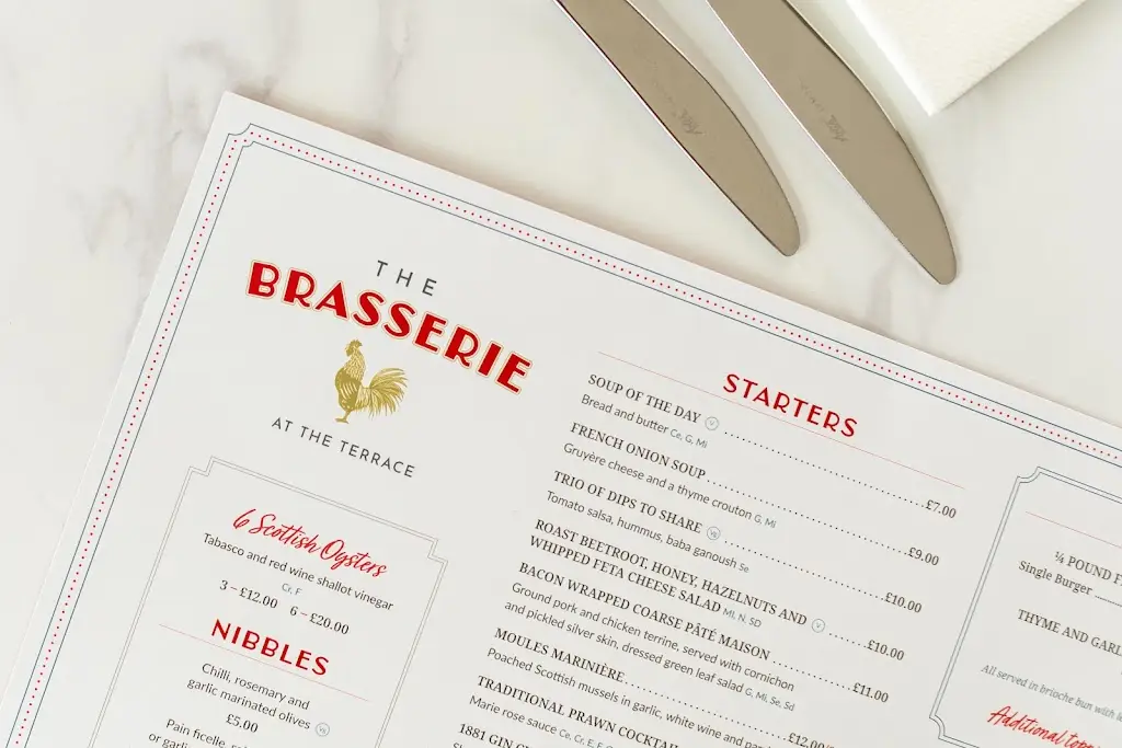 Menu_The Brasserie_Crieff_imagen_1
