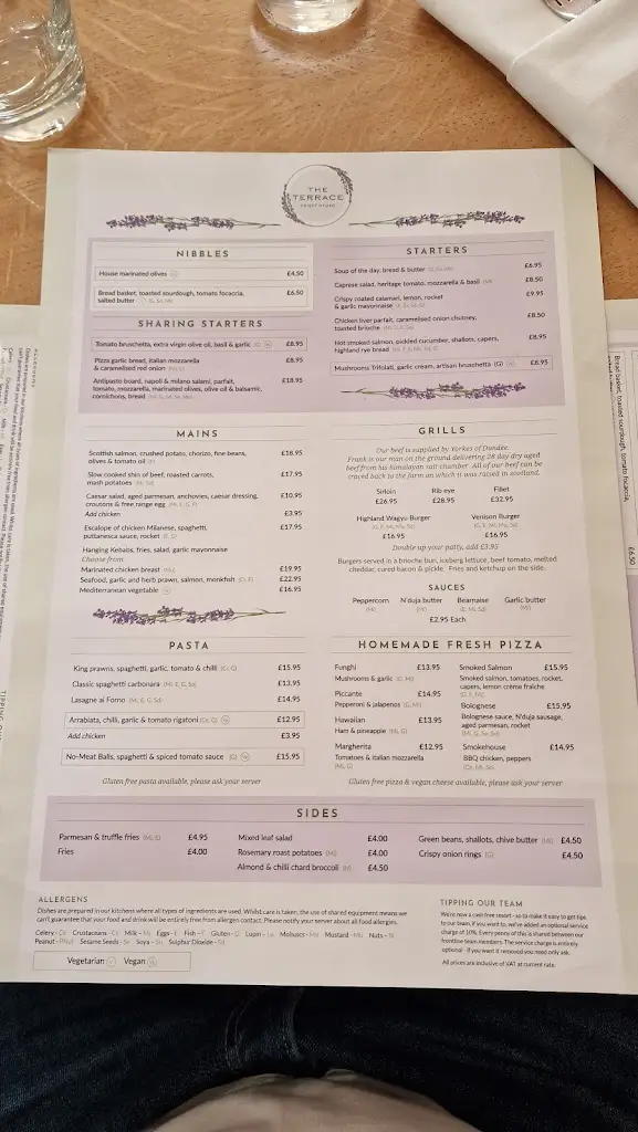 Menu_The Brasserie_Crieff_imagen_4