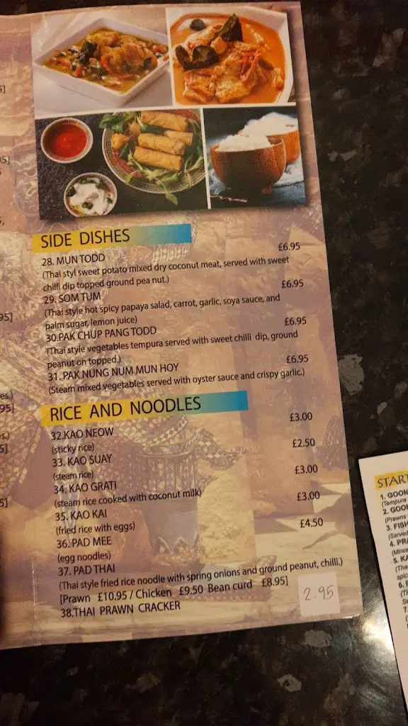 Menu_The Thai Esan_Crieff_immagine_4