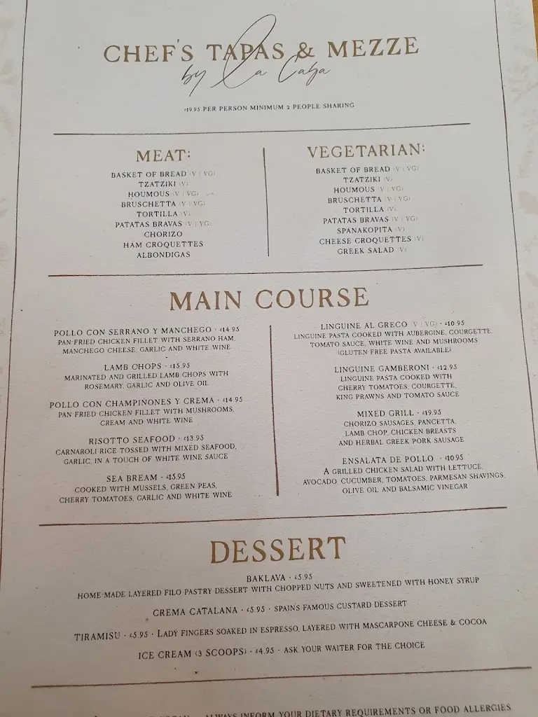 Menu_La Casa Dalry_Dalry_image_4