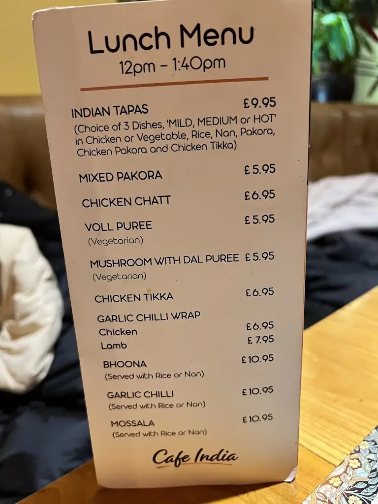 Menu_Cafe India dingwall_Dingwall_image_1