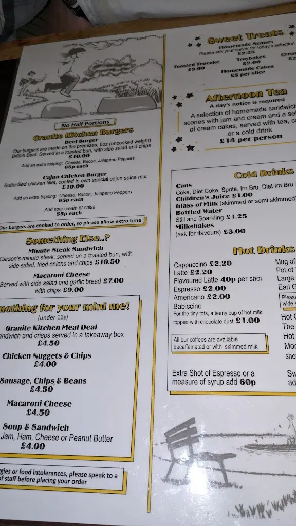 Menu_The Granite Kitchen_Dalbeattie_immagine_1