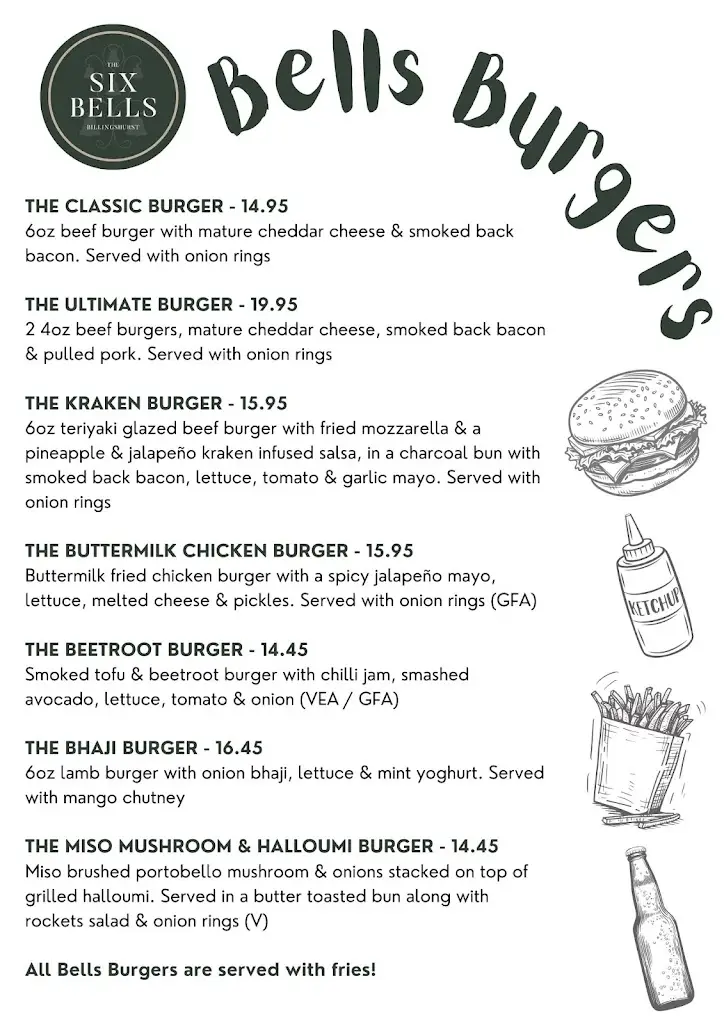 Menu_The Six Bells_Billingshurst_image_3