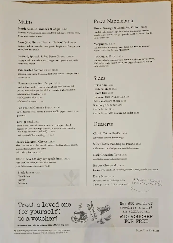 Menu_The Riverside - Pub, Kitchen & Coffee House_Doune_image_2