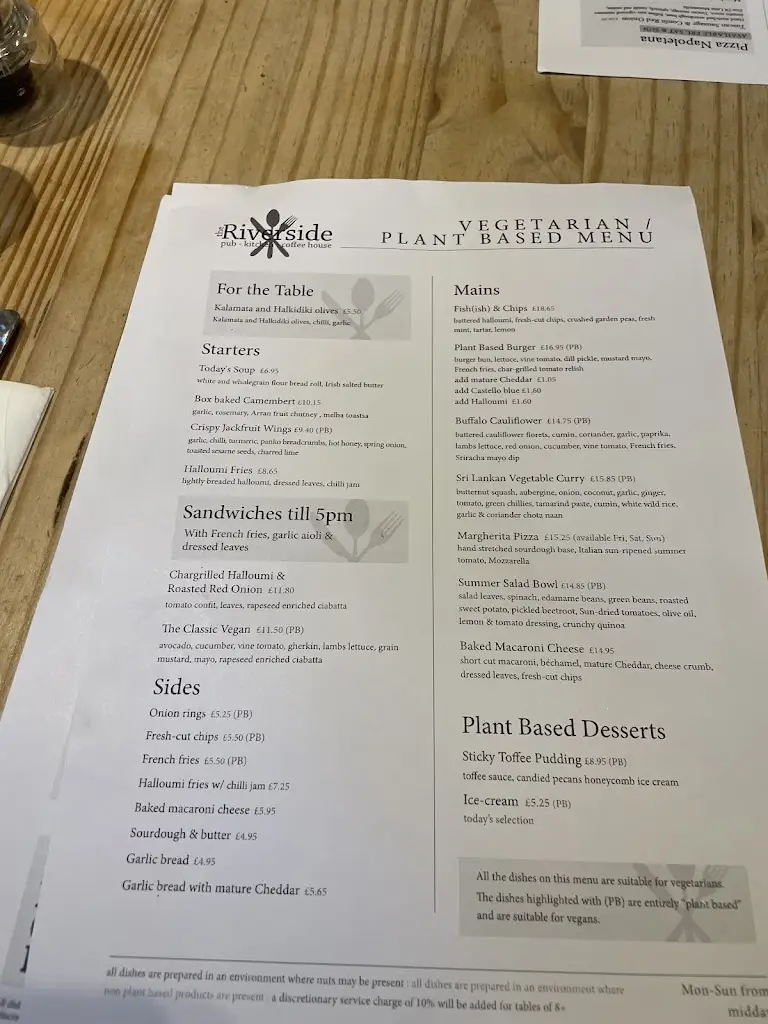 Menu_The Riverside - Pub, Kitchen & Coffee House_Doune_image_4