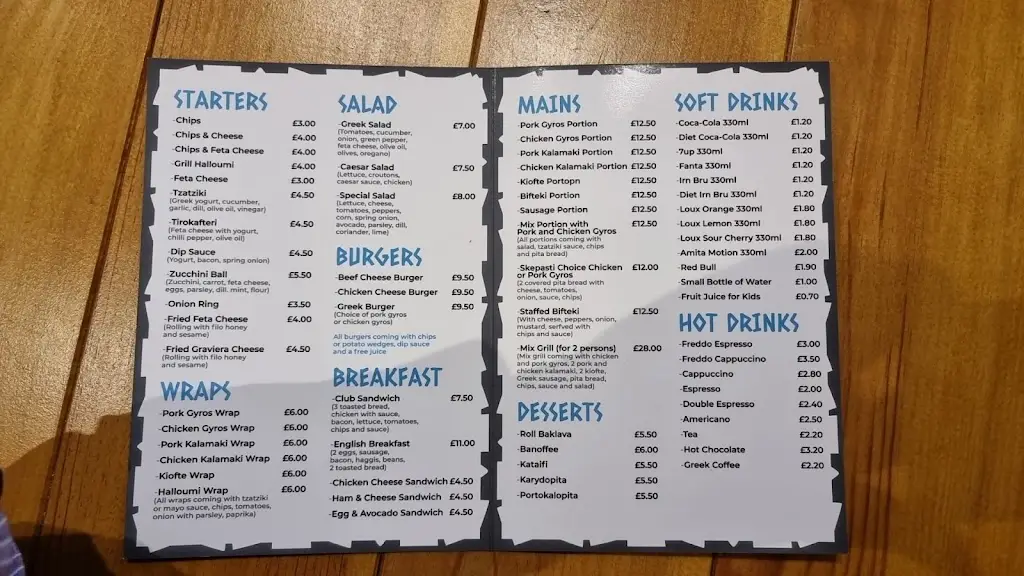 Menu_Greek delight_Cowdenbeath_image_1