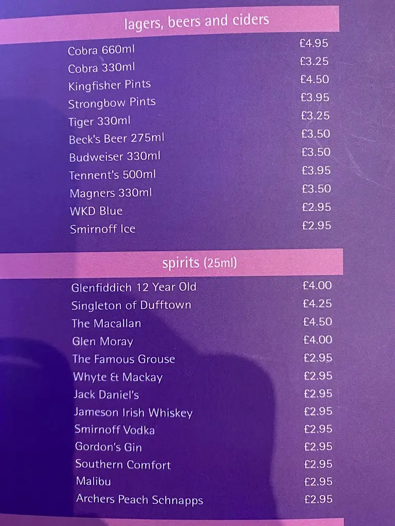 Menu_Spice of India_Dufftown_image_2