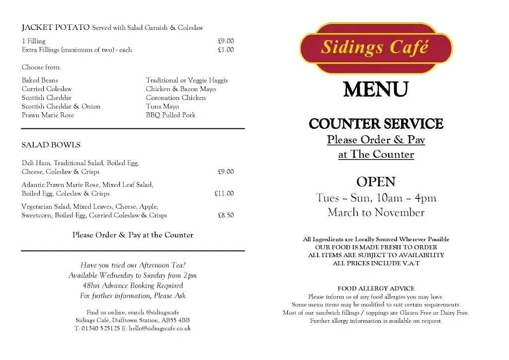 Menu_Sidings Cafe_Dufftown_image_4