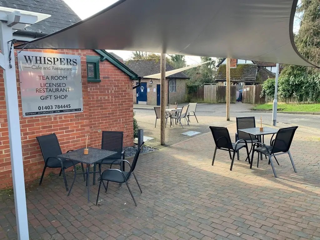 Whispers Cafe and gift shop restaurant in Billingshurst