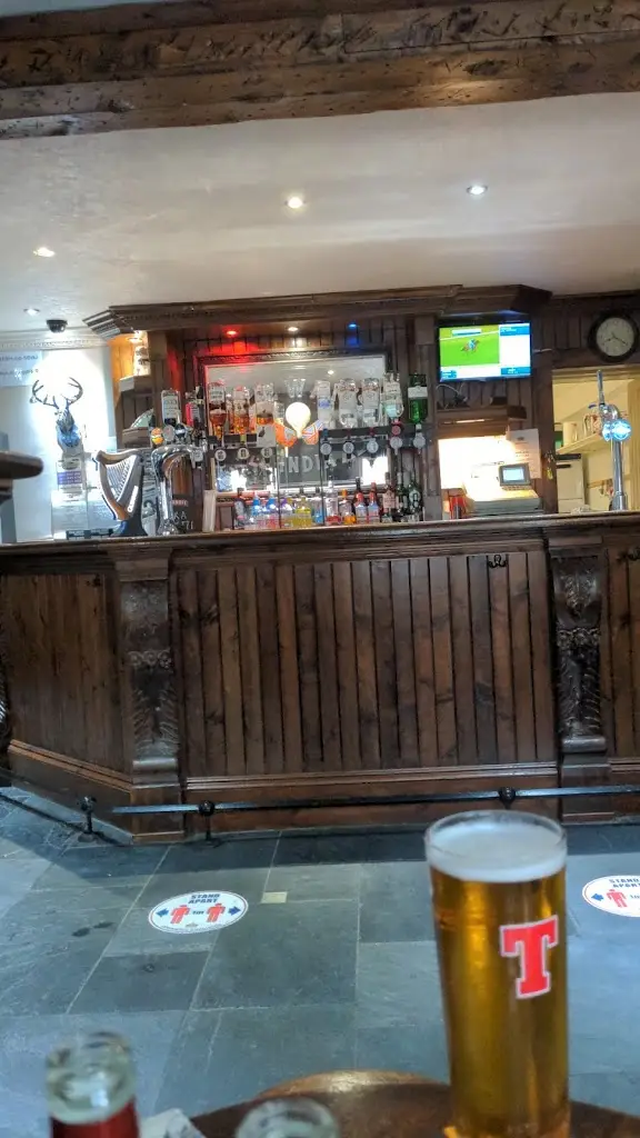 The Crown Inn restaurant in Dreghorn