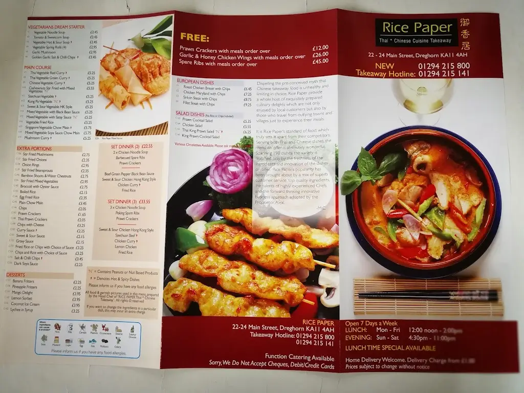Menu_Rice Paper Thai & Chinese Takeaway_Dreghorn_image_4