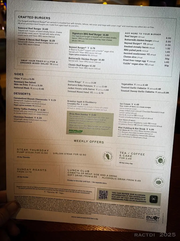 Menu_The Compass_Dalgety Bay_image_2