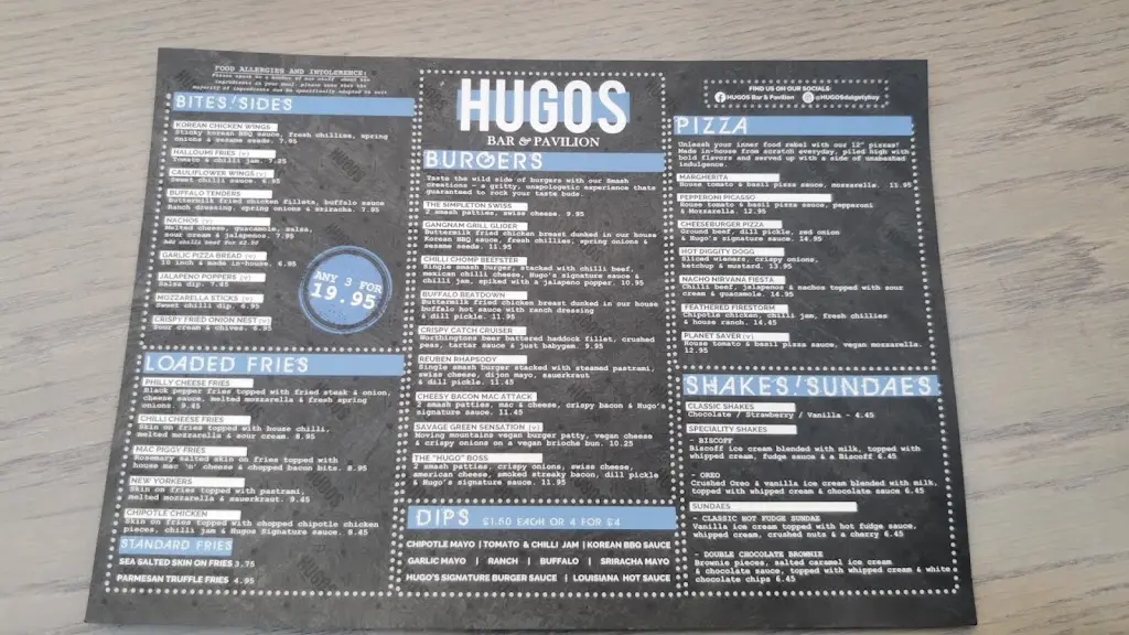 Menu_HUGO'S Bar & Pavilion_Dalgety Bay_image_3