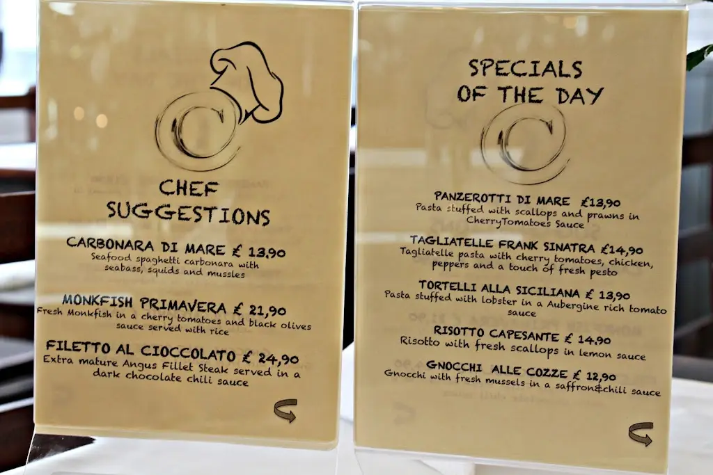 Menu_Carlucci Restaurant_Dunfermline_image_4