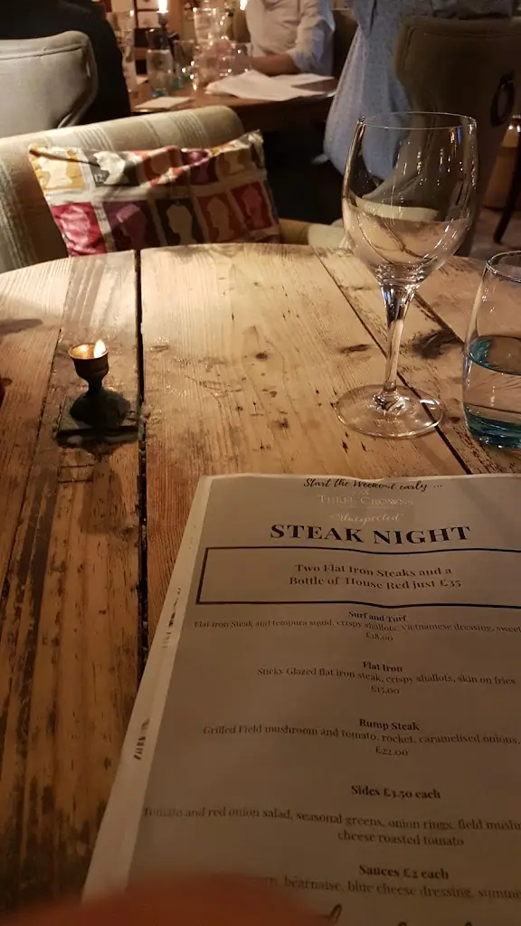 Menu_The Three Crowns_Billingshurst_image_3