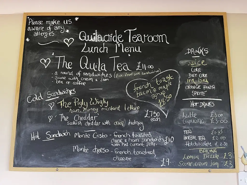 Menu_Drumbuie Farm B & B and Quila Cridhe Tearoom_Drumnadrochit_image_1