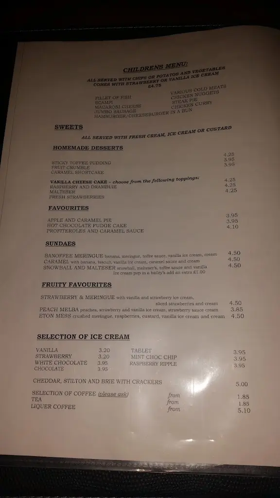 Menu_Dutch Inn_Dunipace_immagine_3