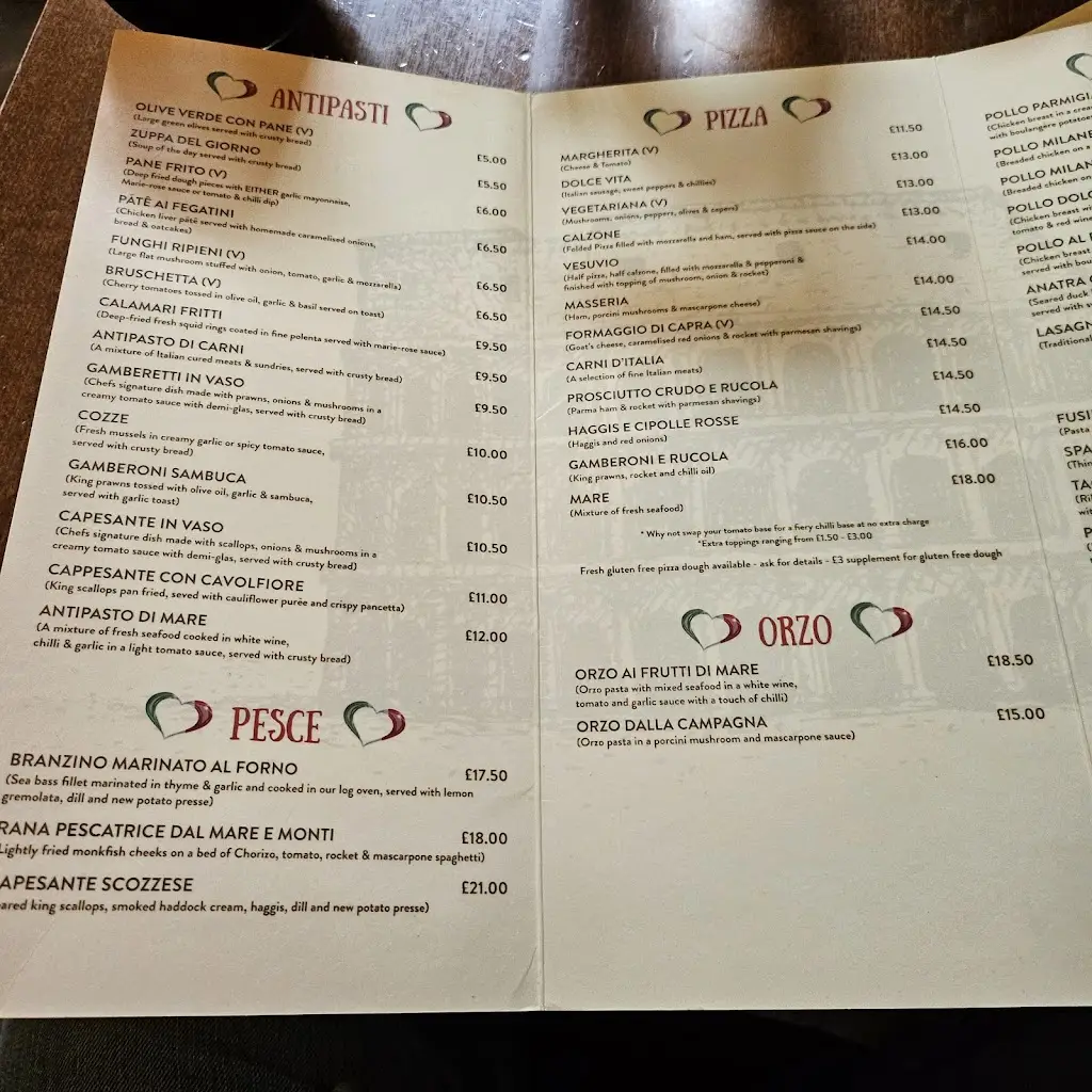 Menu_La Dolce Vita_Dumfries_immagine_3