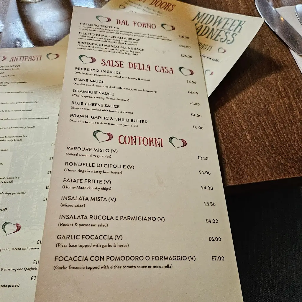 Menu_La Dolce Vita_Dumfries_immagine_4