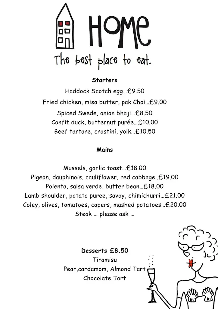 Menu_Home Restaurant_Dumfries_image_1
