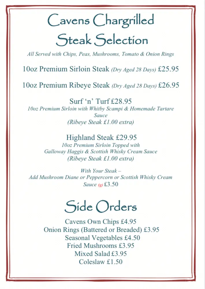 Menu_Cavens Arms_Dumfries and Galloway_image_4