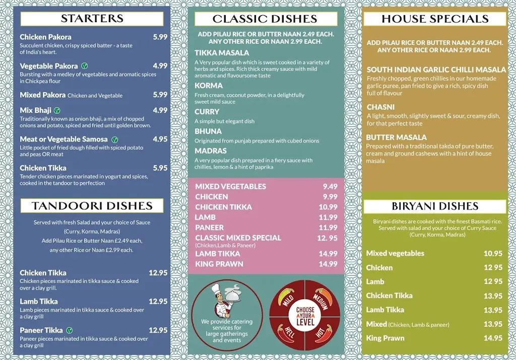 Menu_Kismat Desserts + Earlston Curry House_Earlston_image_1