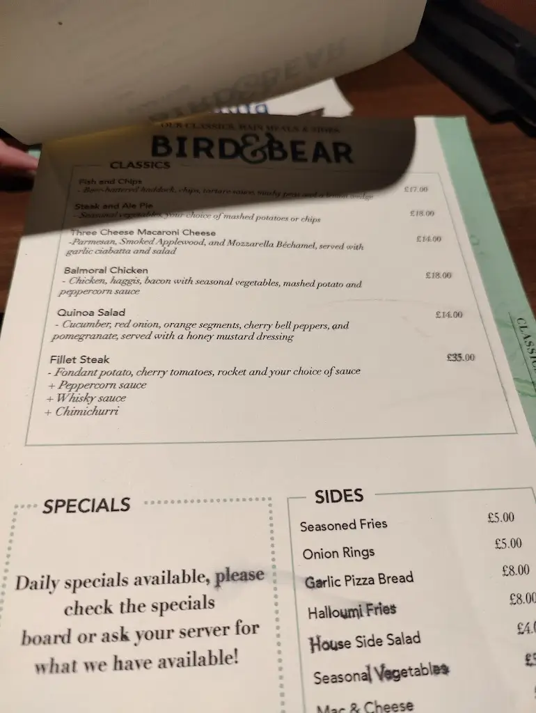 Menu_Bird & Bear_Dundee_image_4