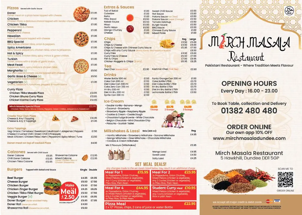 Menu_Mirch Masala Restaurant Dundee_Dundee_image_1