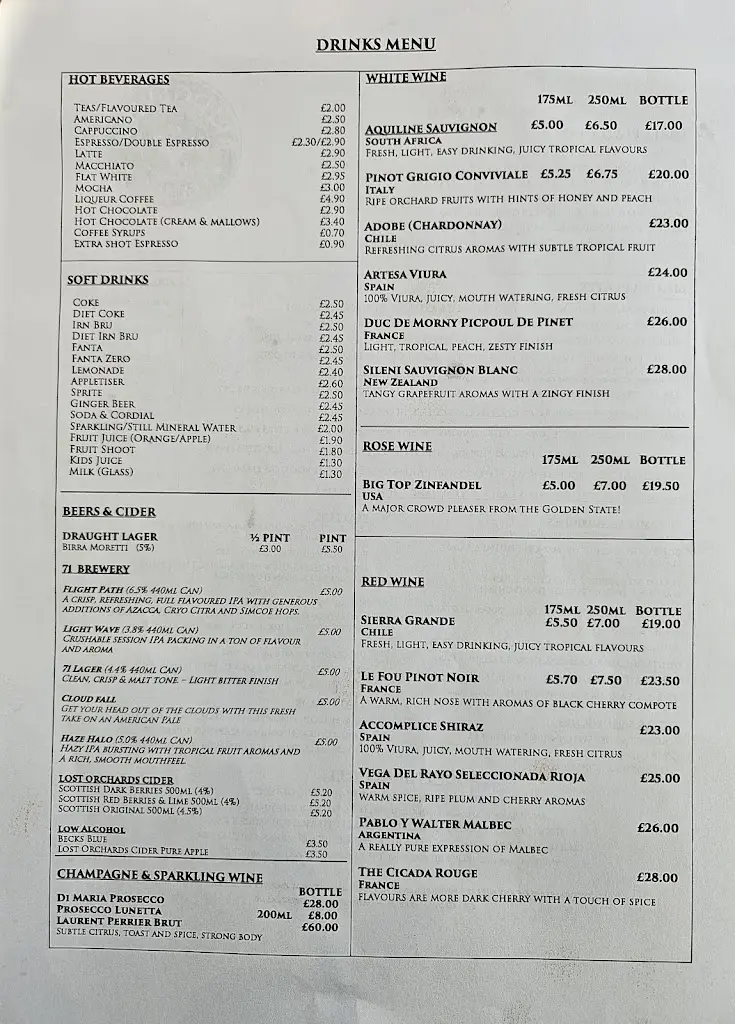 Menu_Bridgeview Station Restaurant_Dundee_image_1