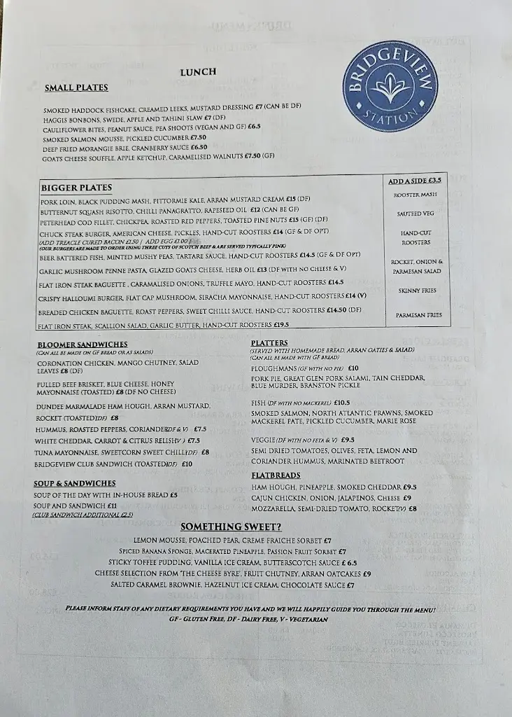 Menu_Bridgeview Station Restaurant_Dundee_image_2