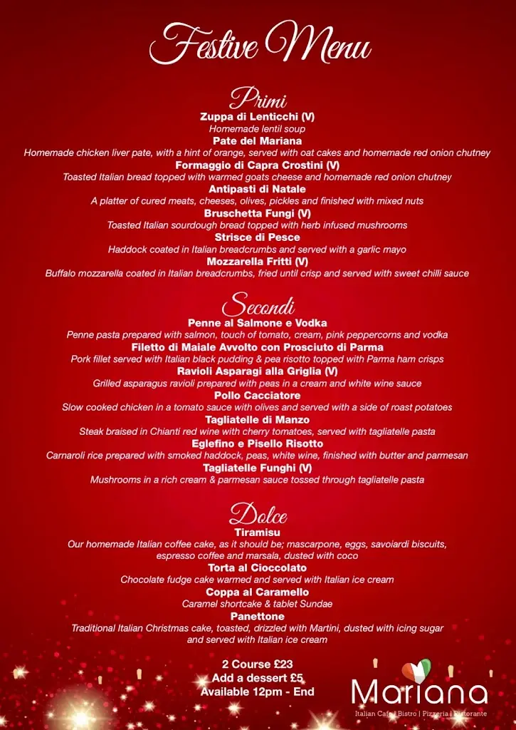 Menu_Café Mariana_East Dunbartonshire_immagine_3