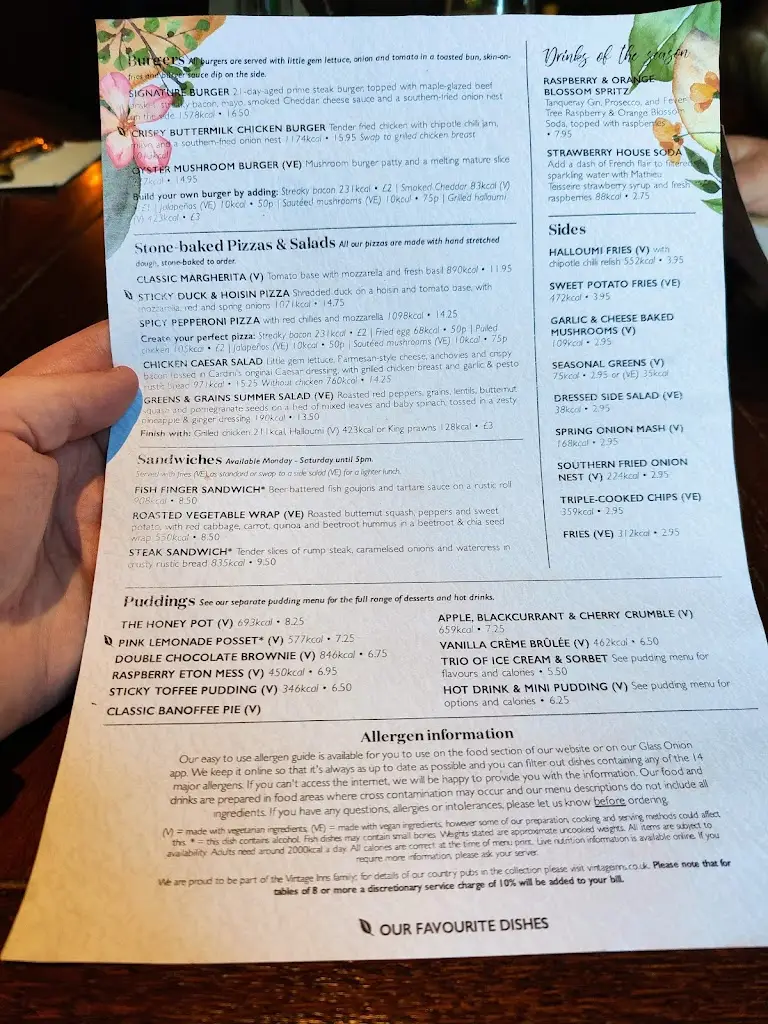 Menu_The Stables_East Dunbartonshire_image_2