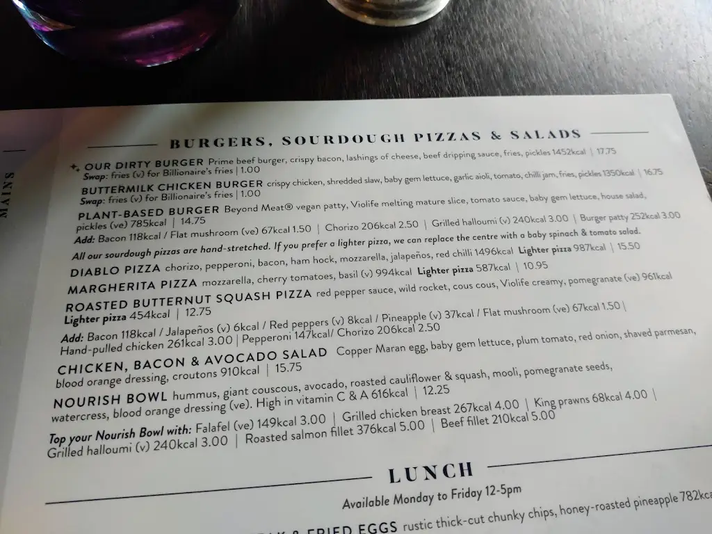 Menu_Dukes Head Billericay_Billericay_image_3