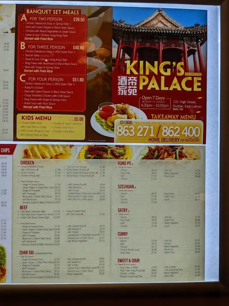Menu_Kings Palace_Dunbar_image_1
