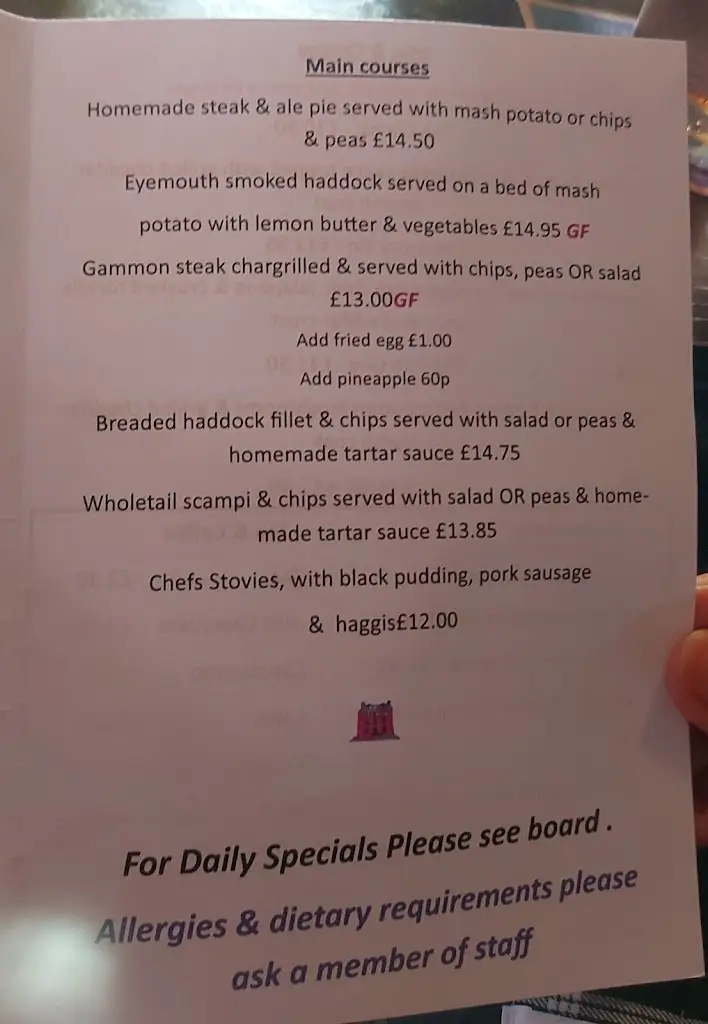 Menu_Volunteer Arms_Dunbar_image_1