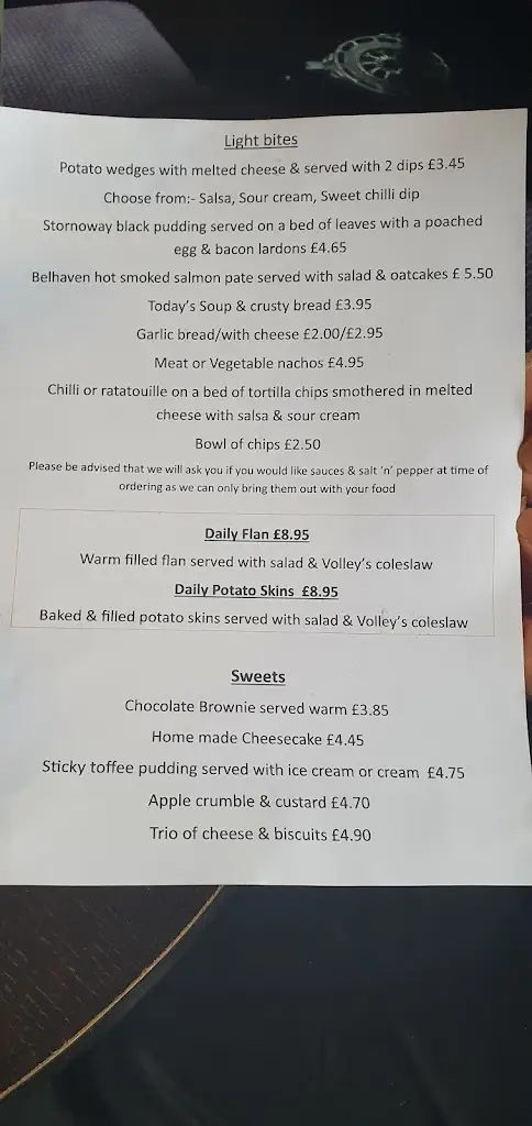 Menu_Volunteer Arms_Dunbar_image_3